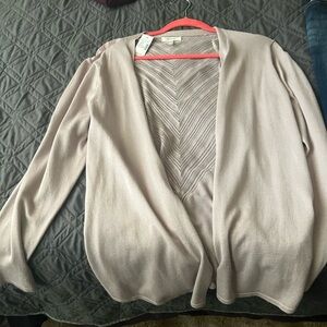 Light pink cardigan